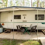 Urlaub Im Wohnwagen Mitten Im Wald Parque de Campismo Lutow