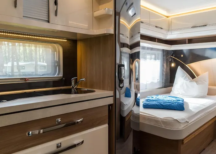 Urlaub Im Wohnwagen Mitten Im Wald